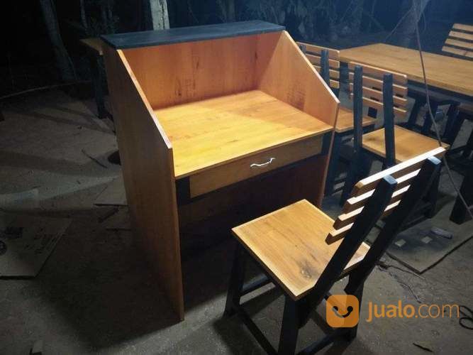 Meja Kursi Warung Cafe Dan Meja Kasir
