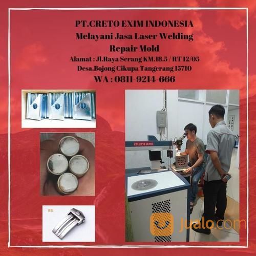Jasa Pengelasan Pada Mold Retak Patah / Jasa Laser Welding