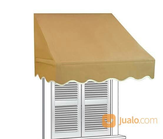 Kanopi Atap Kain Auning Kuning