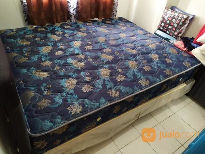 Spring Bed Central Deluxe Biru 160x200 Medium