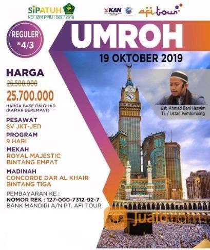 Umroh AFI Tour - Sahrul Gunawan