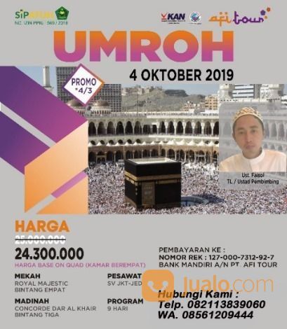 Umroh AFI Tour - Sahrul Gunawan