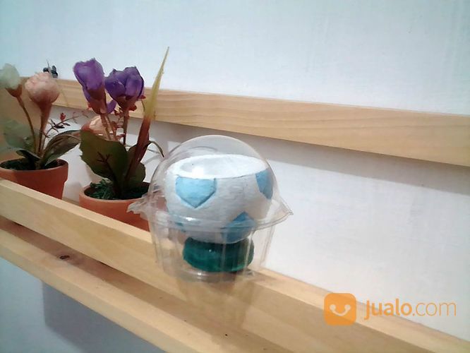 Tempat Lilin Model Bola (Kemasan Plastik Imut)