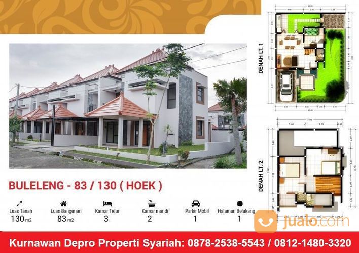 Rumah Mewah Dua Lantai Siap Huni Strategis Soekarno Hatta Bandung