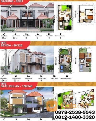 Rumah Mewah Dua Lantai Siap Huni Strategis Soekarno Hatta Bandung