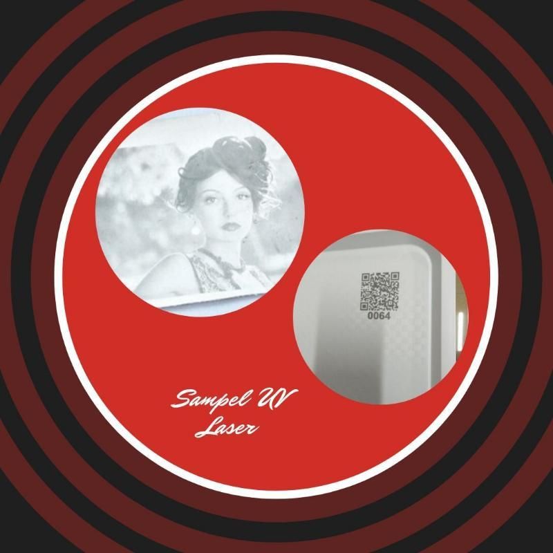 Mesin Laser UV Creto / Marking Laser Plastik Kaca