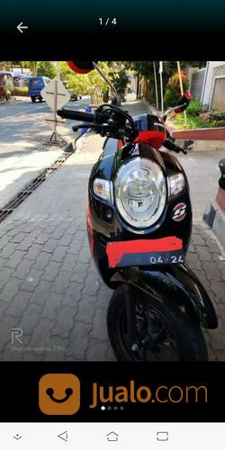 Honda Scoopy Black Sporty 2019