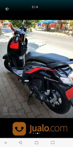 Honda Scoopy Black Sporty 2019