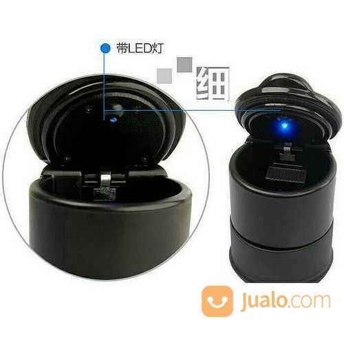Asbak LED Mobil Lampu Tempat Rokok Portable Mini Asbak Mobil LED