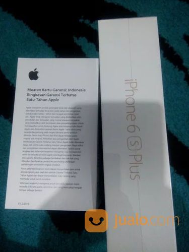IPhone 6S Plus 32gb Rosegold Masih Segel Garansi IBOX