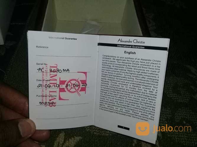 Jam Tangan Alexandre Christie