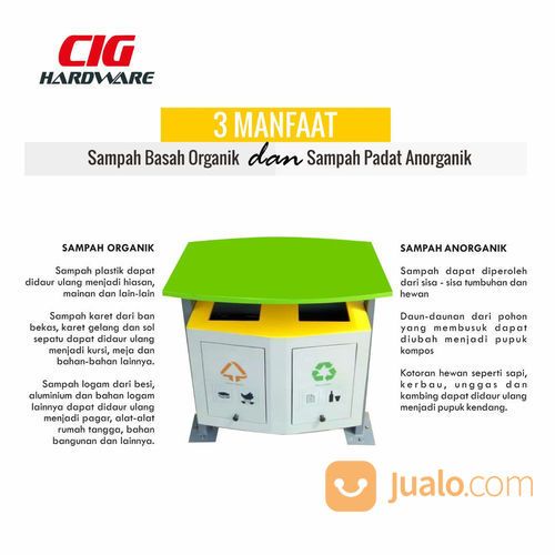 Tempat Sampah Besi Kuat