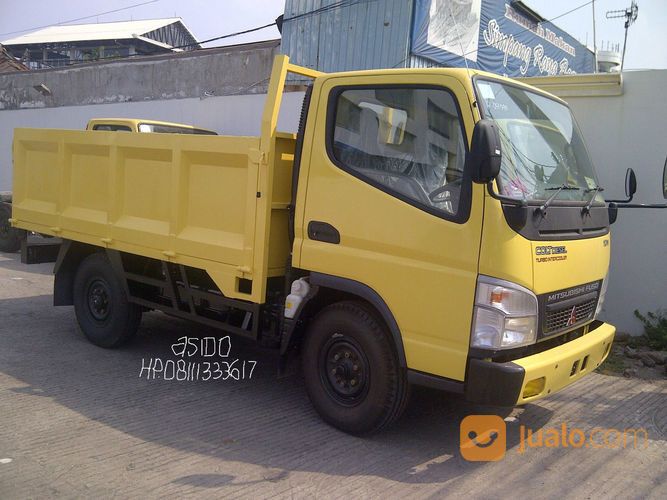MITSUBISHI CANTER FE 71 110 PS Engkel 4 Ban + Bak Besi 3 Way