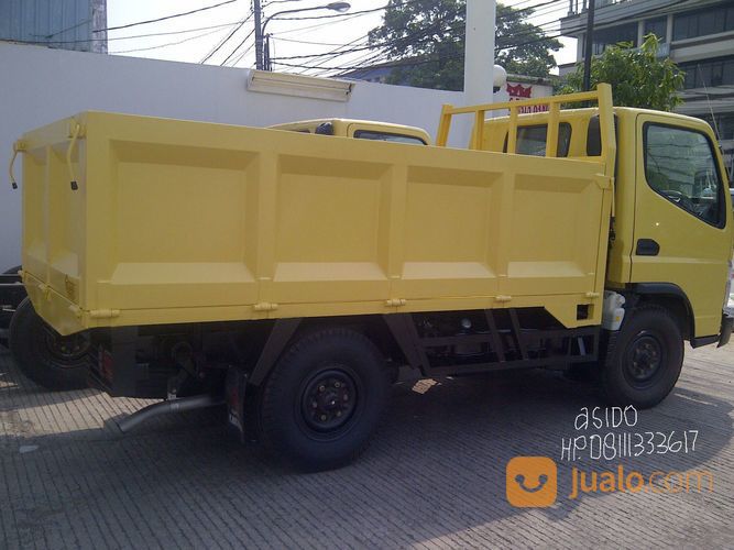 MITSUBISHI CANTER FE 71 110 PS Engkel 4 Ban + Bak Besi 3 Way