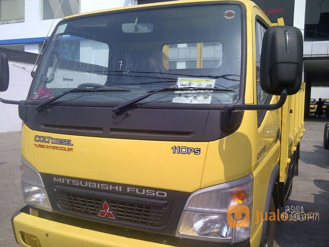 MITSUBISHI CANTER FE 71 110 PS Engkel 4 Ban + Bak Besi 3 Way