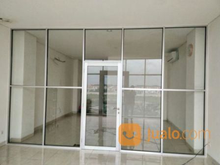 Sekat Partisi Aluminium - Kaca