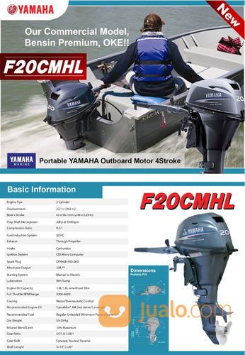 DISTRIBUTOR ANEKA MESIN TEMPEL SPEED BOAT MOTOR AIR INDONESIA