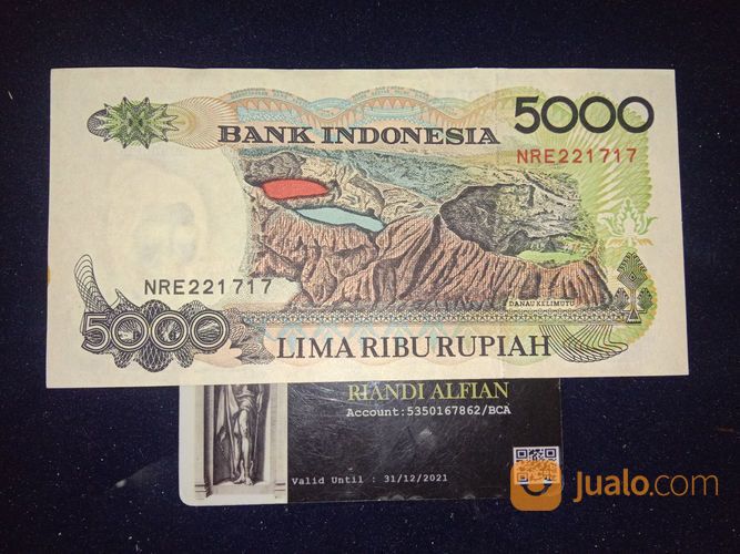 Uang Kuno Indonesia 5000 Sasando 1992