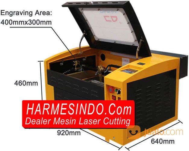 SUPPLIER MESIN LASER CUTTING TERBARU JOGJA Alat Potong Grafir Acrylic Mesin Engraver Akrilik