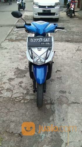 Honda Beat Tahun 2015 Biru-Putih