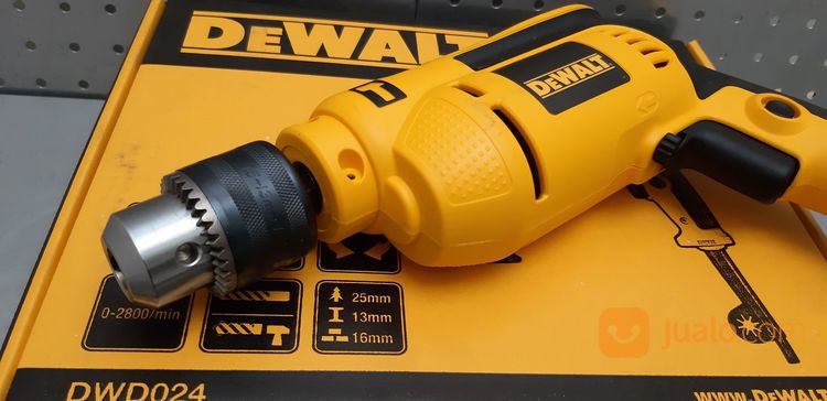 Mesin Bor Tembok Beton Impact Drill Dewalt DWD024