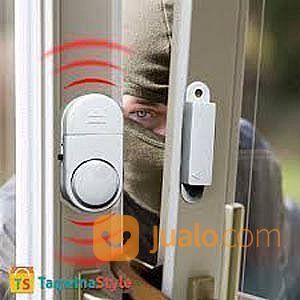 Alarm Anti Maling Pintu Jendela Rumah Sensor Bunyi Sirene Pencuri Gempa Door Window Entry