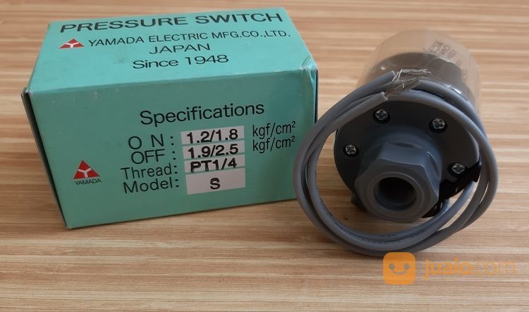 Switch Pompa Air Pressure Switch Yamada Drat 1/4