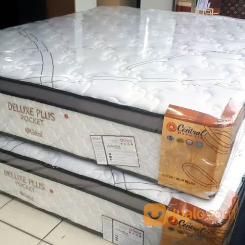 Matras Springbed Central Deluxe Plus Pocket 180x200x28 (Cm)