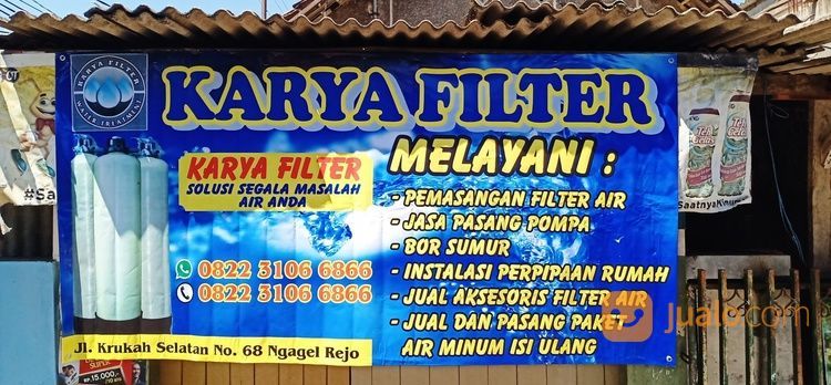 Filter Air Karya Filter Spesialis Air Kuning Keruh Kotor Untuk Investasi Kesehatan Anda Dan Keluarga