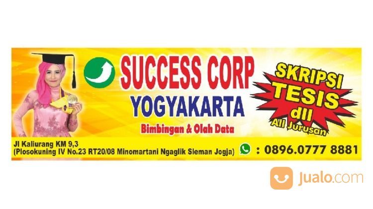 JASA KONSULTASI SKRIPSI TESIS DISERTASI DAN TUGAS2 AREA JOGJA DAN LUAR KOTA