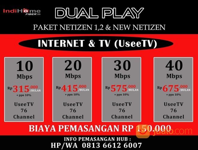 PEMASANGAN INDIHOME AREA ACEH