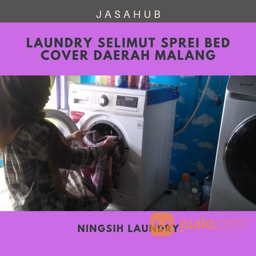 Laundry Selimut Sprei Bed Cover Daerah Malang