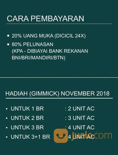 Darmo Hill Apartemen. Lokasi Tertinggi Di Surabaya. Hanya 17m Dari Jl. Mayjen Sungkono