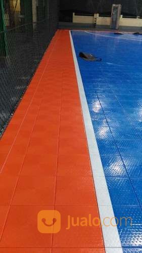 Lantai Interlock Lapangan Olah Raga Futsal Dan Badminton