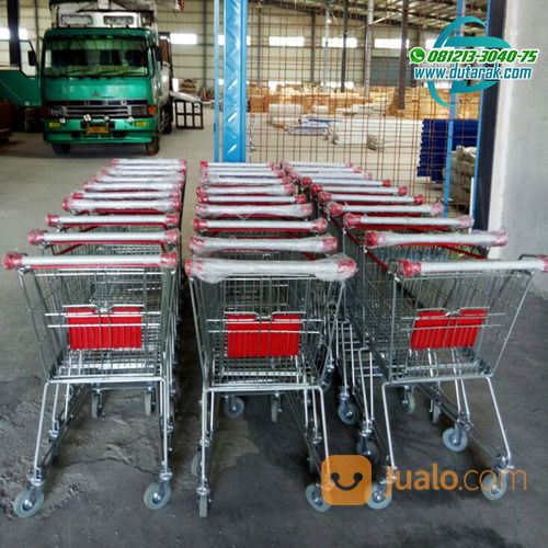 Troli Belanja 60 Liter Import - Trolley Minimarket