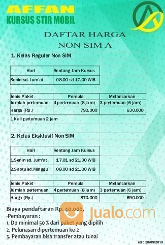AFFAN Kursus Stir Mengemudi Mobil Manual Matic