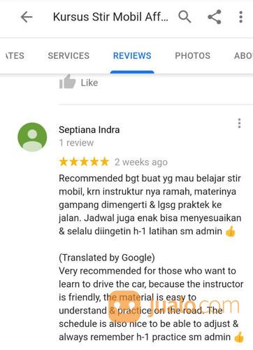 AFFAN Kursus Stir Mengemudi Mobil Manual Matic