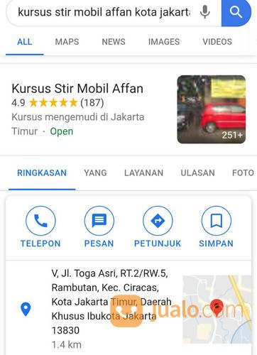 AFFAN Kursus Stir Mengemudi Mobil Manual Matic