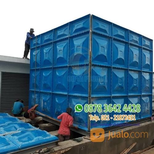 Pemasangan Roof Tank Panel Fiber