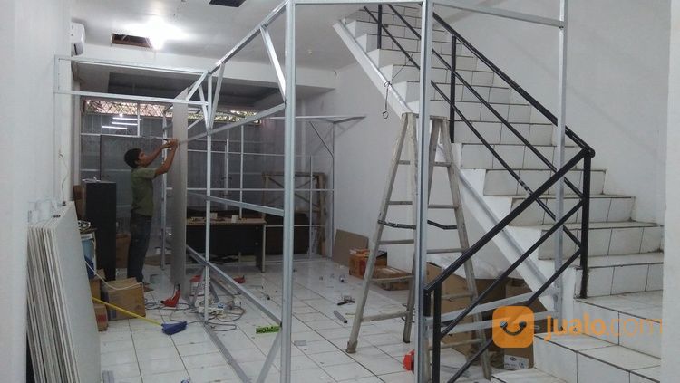 Partisi Gipsum Rangka Hollo