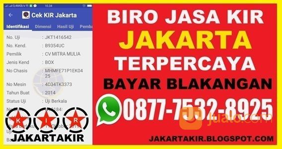 BIRO JASA KIR JAKARTA MURAH TERPERCAYA