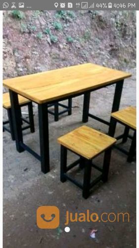 Meja Kursi Cafe Kedai Warung Angkringan Resto Rumah Makan Dan Perlengkapan Lainya