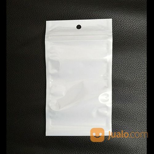Plastik Klip Ziplock Putih 10 Cm X 18 Cm Tempat Wadah Aksesoris Perhiasan Cincin Kalung