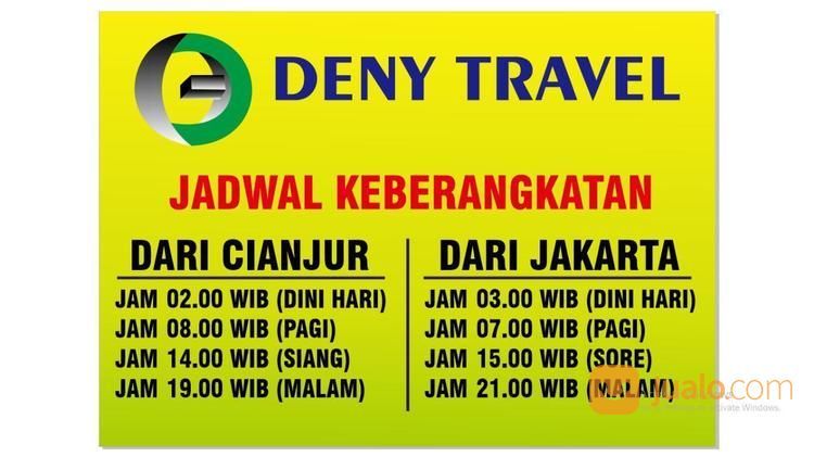 Deny Travel Cianjur - Jakarta - Bandara Soetta