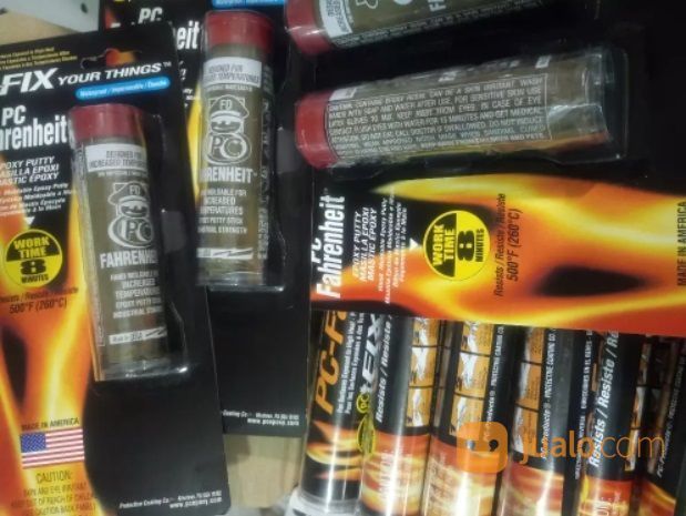 Lem Porting Pc Fahrenheit Putty 1oz,Epoxy Tahan Panas 28gram