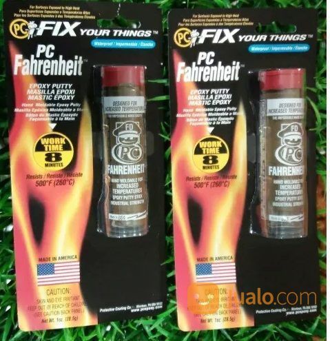Lem Porting Pc Fahrenheit Putty 1oz,Epoxy Tahan Panas 28gram