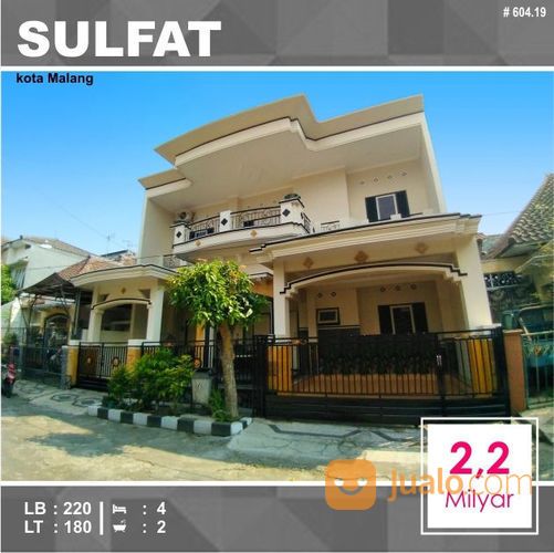 Rumah 2 Lantai Luas 180 Di Taman Sulfat Kota Malang _ 564.19