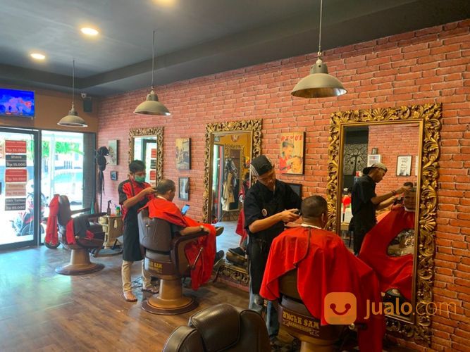 Potong Rambut Dan Cuci Hanya 35.000 Di Uncle Sam Barbershop