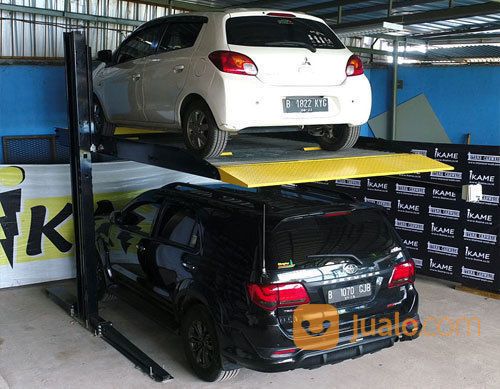 Hidrolik Lift Parkir Mobil 2 Tiang 2,7 Ton