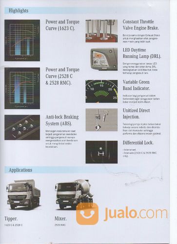 Truk Mercedes-Benz AXOR 2528 C